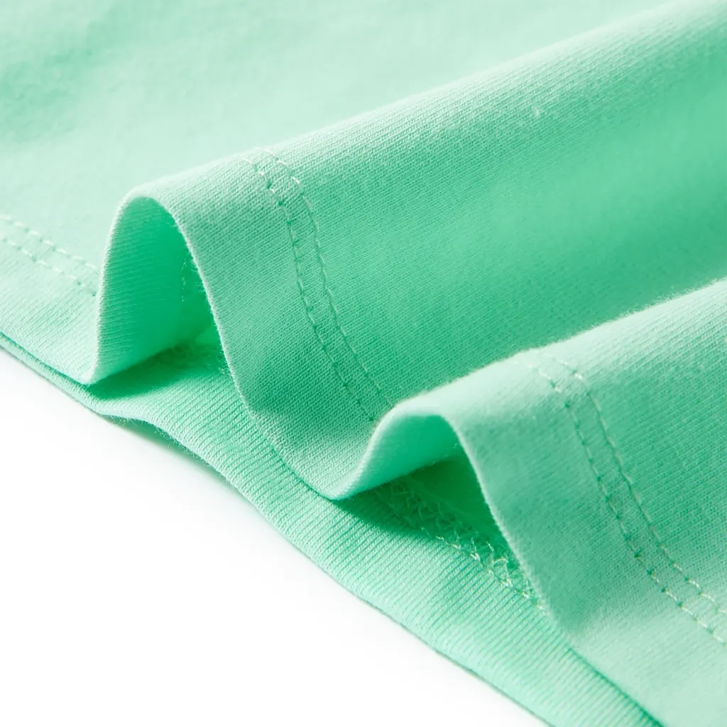 Maglietta da Bambina Verde Brillante 92 10734