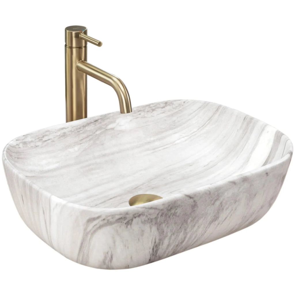 Lavabo Da Appoggio Rea Belinda Ash