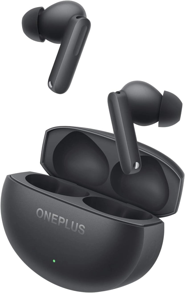 Buds 4 Auricolari wireless, durata della batteria di 45 ore, cancellazione intelligente del rumore, doppio driver ANC da 55 dB, DAC dedicati e LHDC 5.0, grigio
