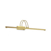 Lampada Da Parete Bow Ap D76 Ottone Ideal-Lux