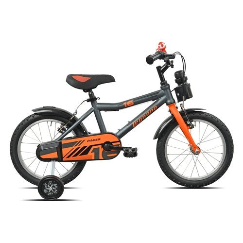 Bicicletta legnano 26l675 bimbo con rotelle grigio