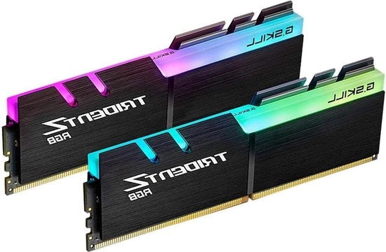 Kit di Memoria DDR4 Trident Z RGB 16GB (2x8GB) F4-3200C16D-16GTZR con Alta Velocità
