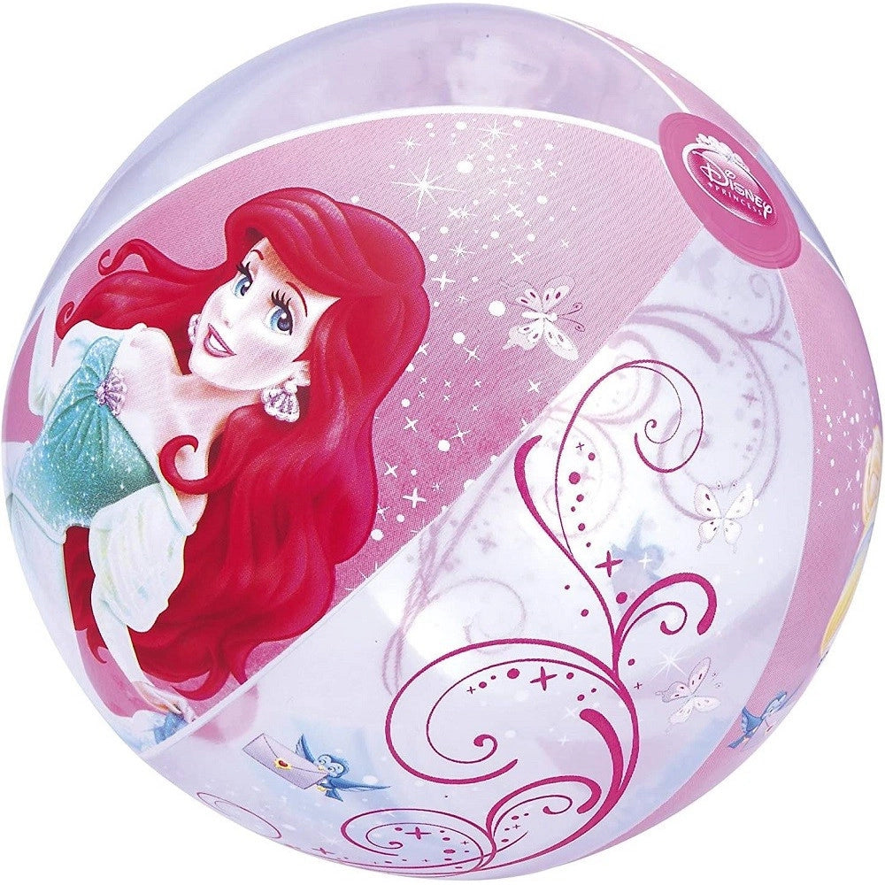 Trade Shop - Pallone Palla Spiaggia Gonfiabile Le Principesse 51 Cm Gioco Mare Piscina 91042 -