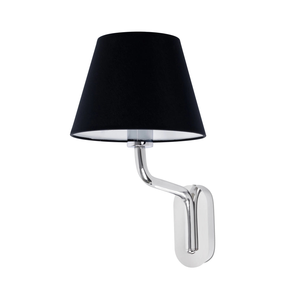 ETERNA, Applique in Tessuto per Interni, Faro Barcelona Colore: Nero