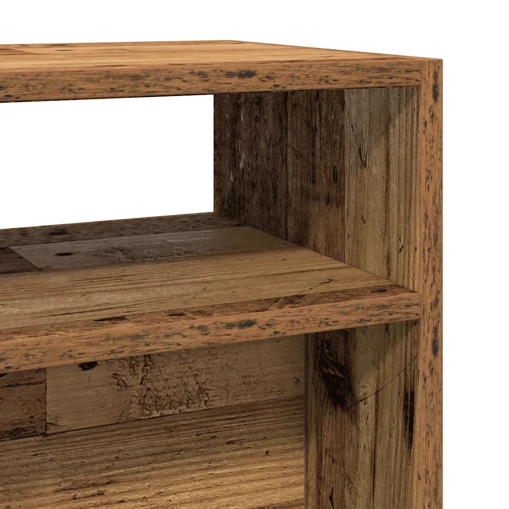 vidaXL Tavolino Consolle Legno Antico 105x30x80 cm in Truciolato