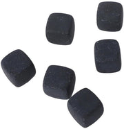 Set di pietre per whisky 6pz - Pietre di basalto per whisky - Senza diluizione - Regolazione temperatura perfetta - Facile da utilizzare - Esperienza di sapore ideale - Pietre per raffreddare il whisky