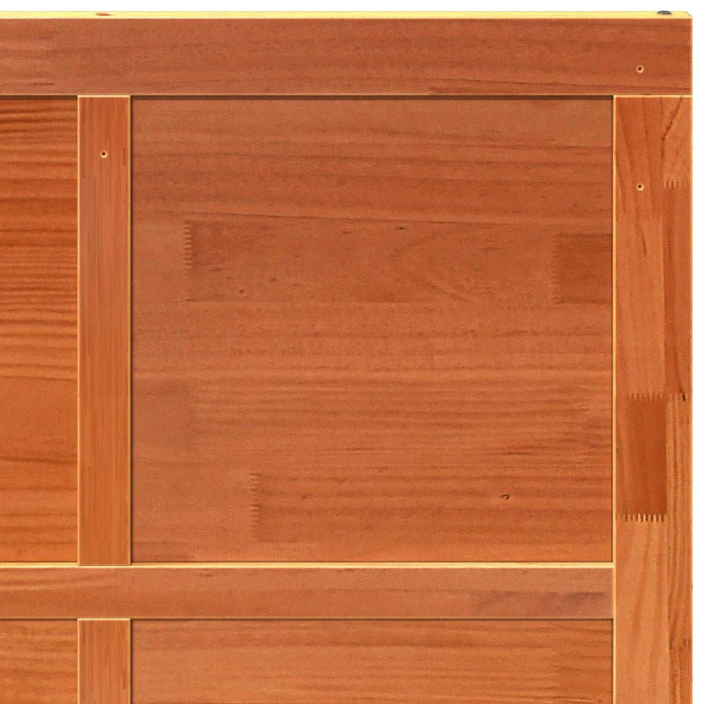Porta del fienile Marrone cerato 80 x 2,5 x 208 cm 42047151