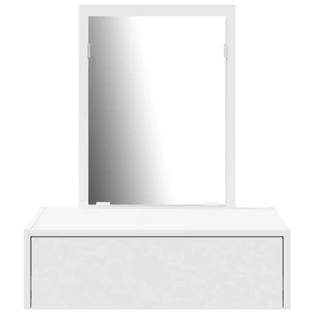 Toeletta | Tavolo da Trucco Bianco 60 x 40 x 70 cm Legno multistrato