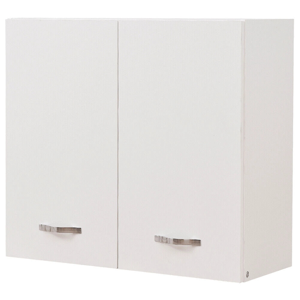 Pensile da Cucina Scolapiatti Sistema Raccogligocce Mobile Minimal Colore Bianco