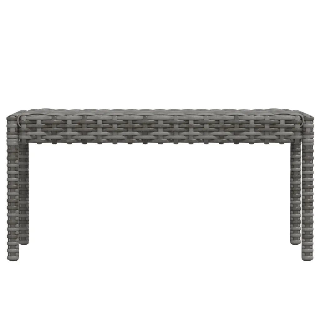 Set Divani da Giardino 6 pz | Set Salotto da Giardino con Cuscini in Polyrattan Grigio