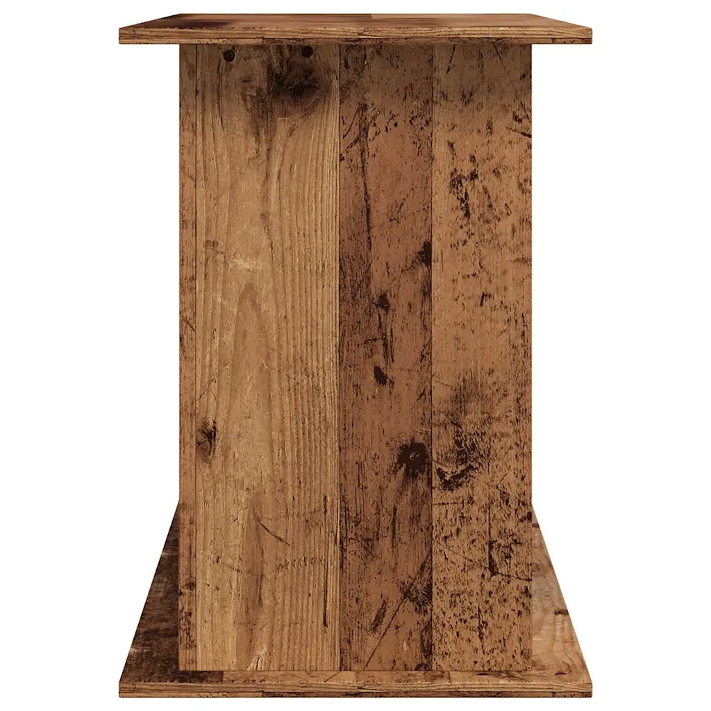 Supporto Acquario 121x41x58cm in Legno Multistrato Legno Antico