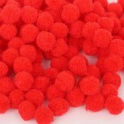 Pomponi in Polipropilene 100 Stuks - 18mm - Decorazioni Artigianali per Progetti Scuola