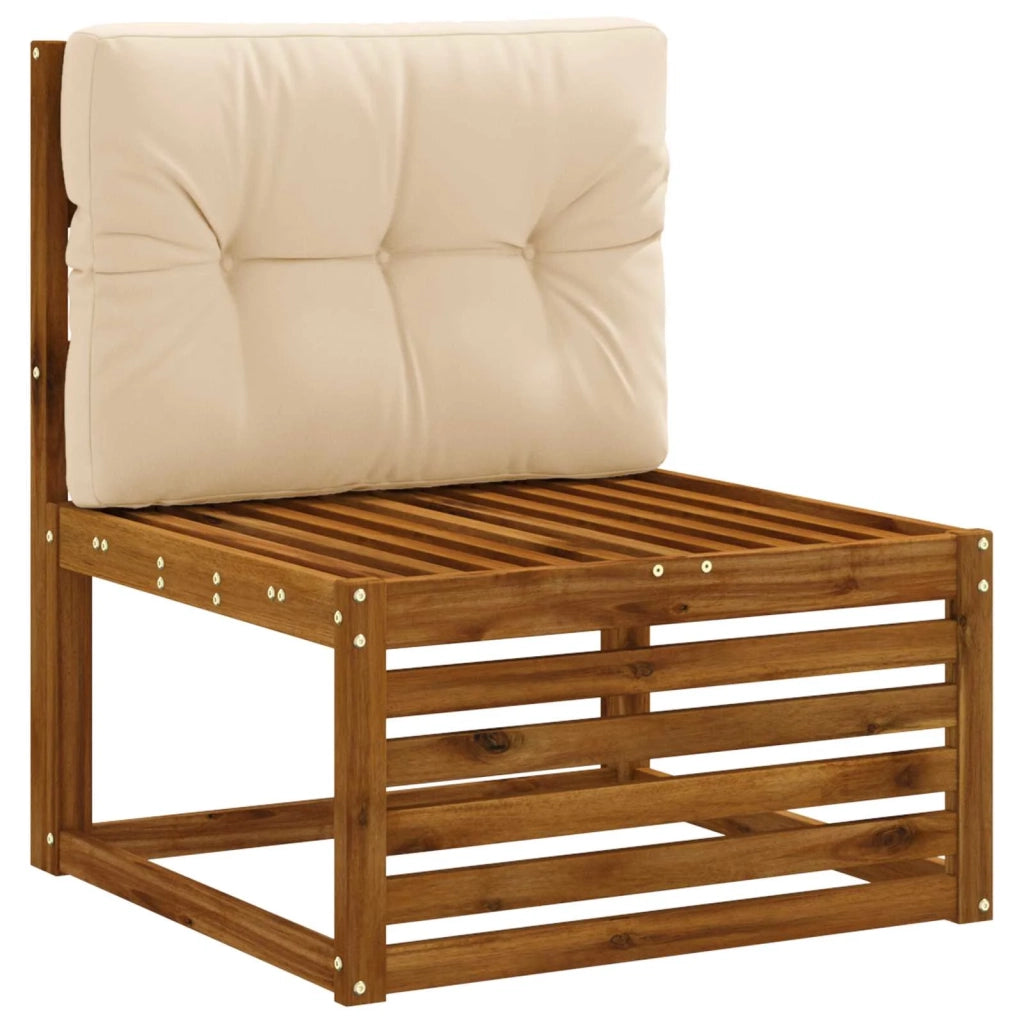 Cuscino per schienale di pallet VIANEN 100% Poliestere Crema 953421