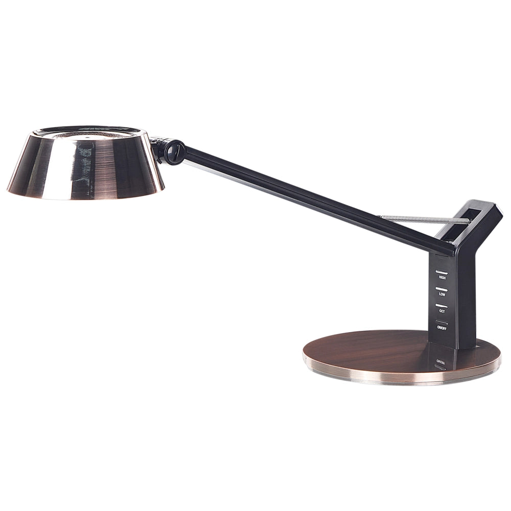 Lampada a LED rame con piastra metallica con supporto usb 40 cm cameretta ufficio soggiorno