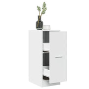 Mobiletto da Farmacia Bianco 30x41x77,5 cm Legno Agglomerato 855151