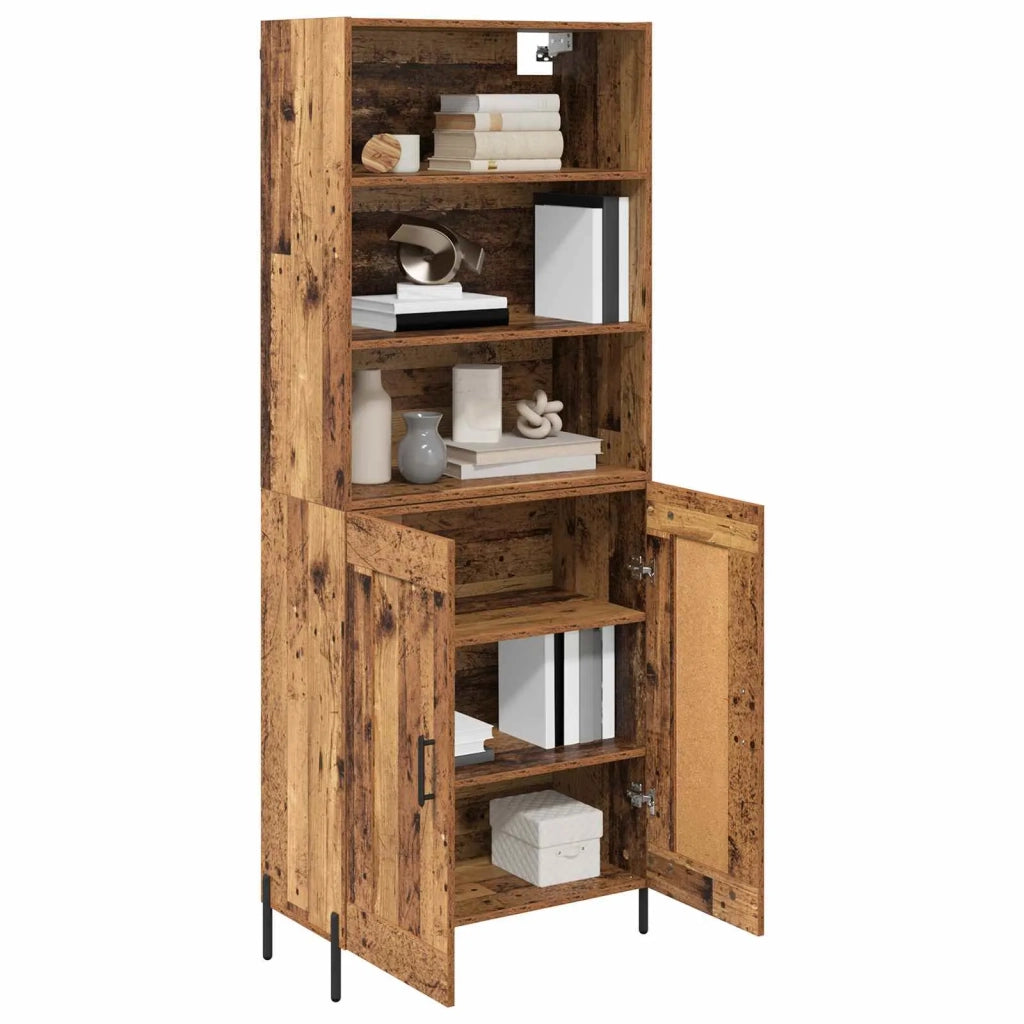 Credenza Legno vecchio 69,5 x 32,5 x 180 cm Legno multistrato