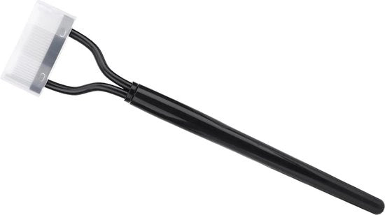 Strumento per la cura delle ciglia con denti metallici per il trucco - accessori di bellezza e cura personale per donne.