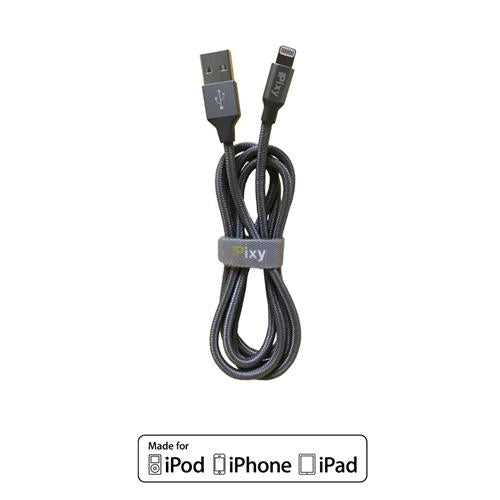 CAVO DATI E ALIMENTAZIONE LIGHTNING 1,2M MFI APPLE PIXY PCV-A01