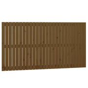 Testiera | Testata da Parete Ambra 166x3x90 cm in Legno Massello di Pino
