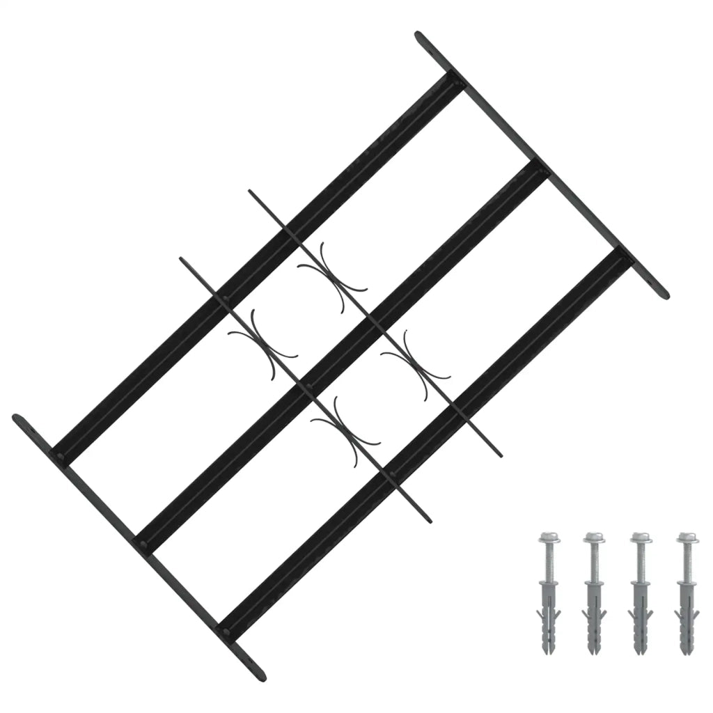 Griglia di Sicurezza per Finestra con 3 Traversine 3 pz CFW2384431