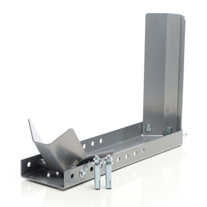 Cavalletto per ruota anteriore moto max 450 kg pneumatico 8-24" 145 mm