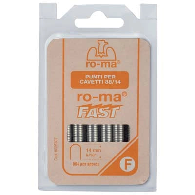 PUNTO 88 X FISSATRICE FISSACAVO M88 RO-MA - 88/14 ZINCATO MM 6,6X14- 1 confezioni