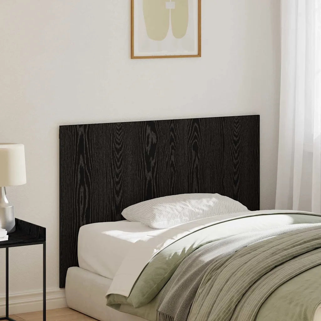Testiera | Testata del letto con Testiera | Testata Rovere Nero Legno multistrato