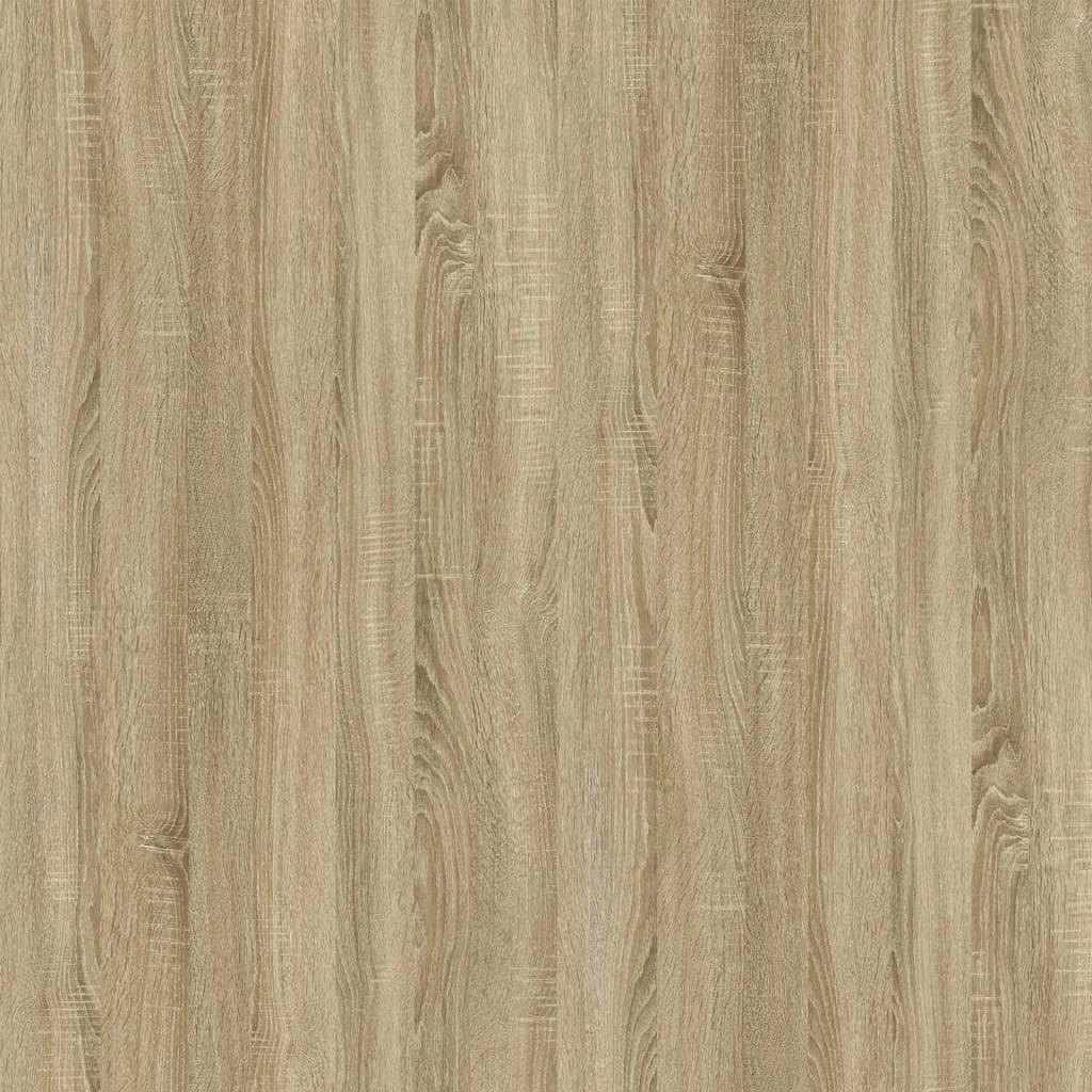 Scrivania tavolo postazione di lavoro mobile per computer studio rovere Sonoma 100 x 49 x 75 cm legno ingegnerizzato marrone 02_0023630