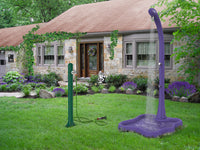 Piatto Doccia da Esterno Giardino in Polietilene HD Arkema Lake Dove Grey