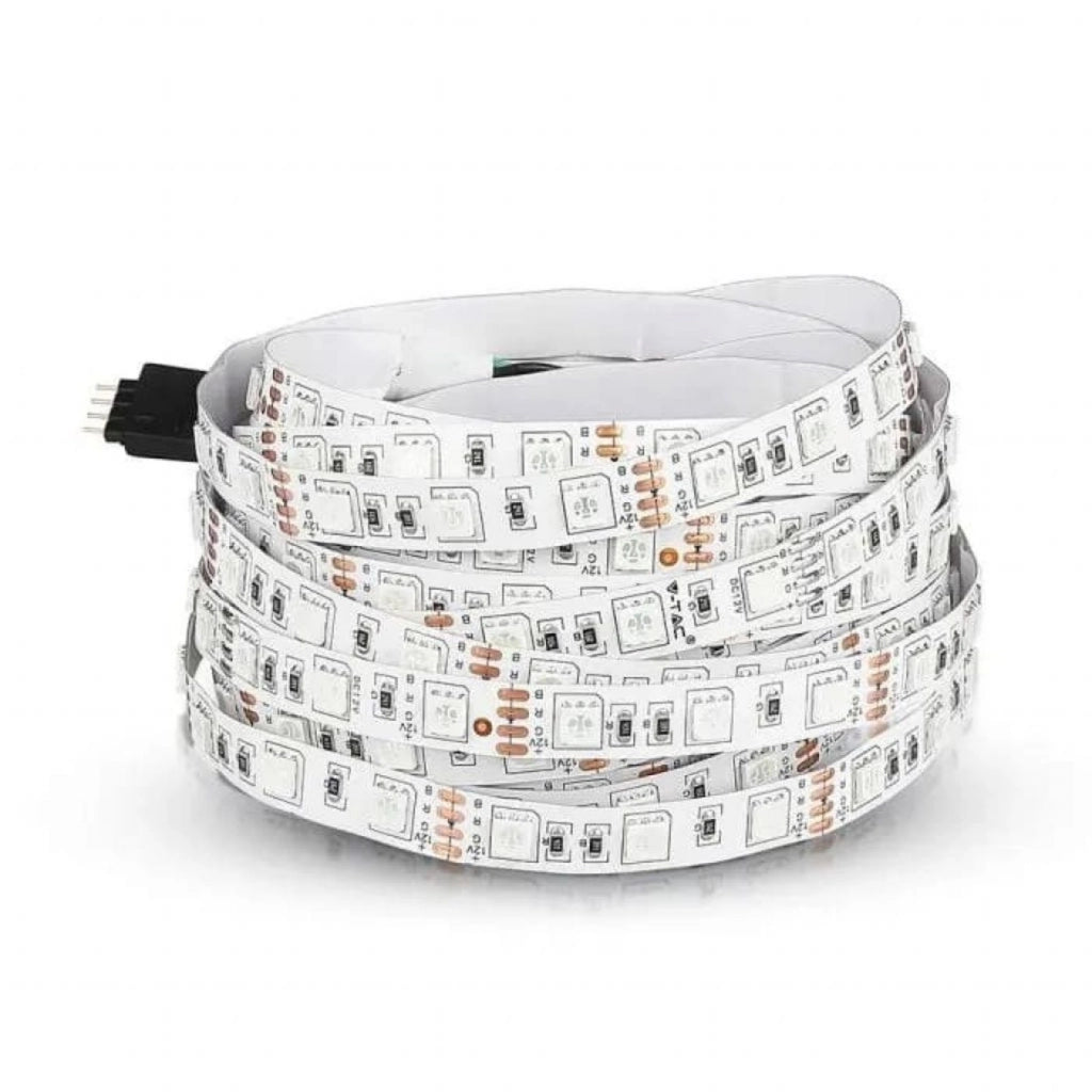 Bobina Striscia Led 300 SMD 5050 12V 10,8W/M Rosso IP20 5 Metri SKU-212128