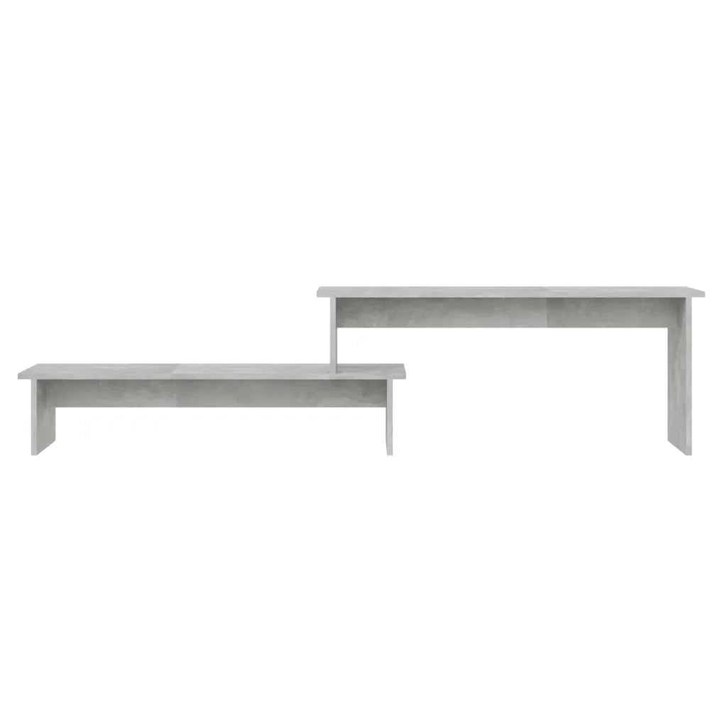 Mobile TV Grigio Cemento 180x30x43 cm in Truciolato