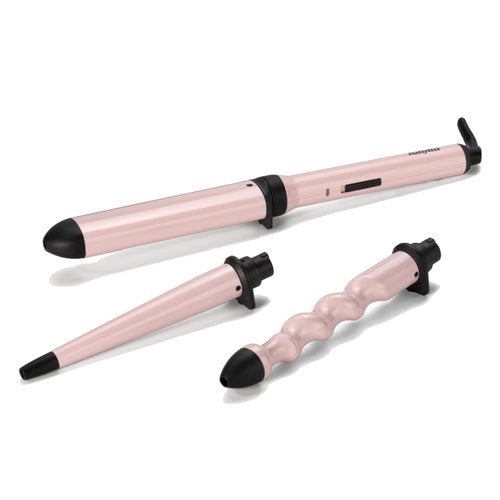 Arricciacapelli curl and wave trio rosa ms750e