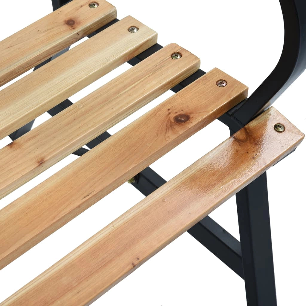 Panca da giardino mobili da esterno terrazza 120 x 56 x 87 cm legno 02_0011192