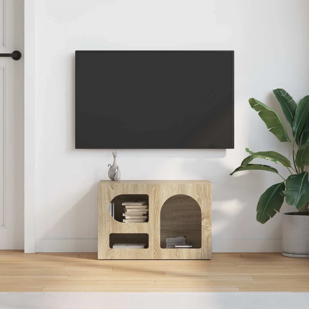 Mobile TV Rovere Sonoma 60 x 35 x 40 cm Legno multistrato 891286