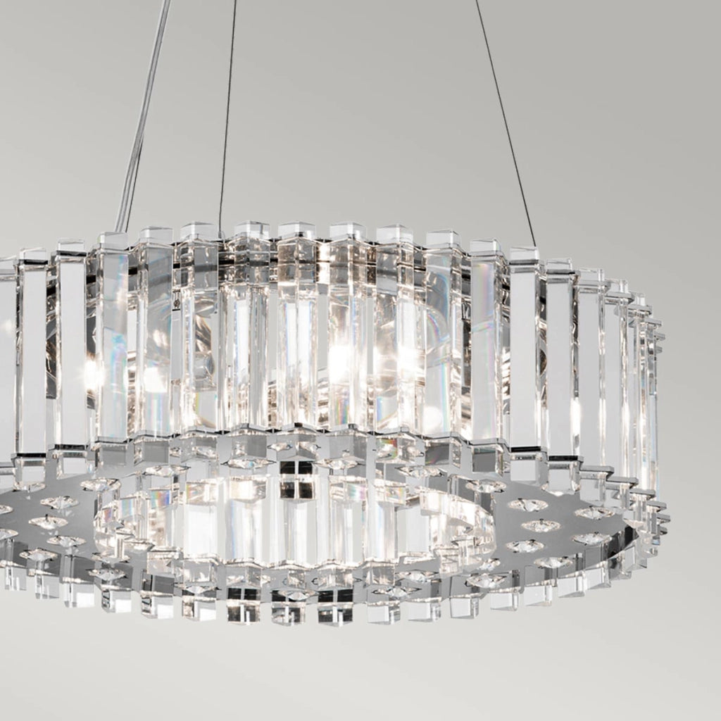 Lampadario cristallo cromato Crystal Skye 6xG9 Kichler