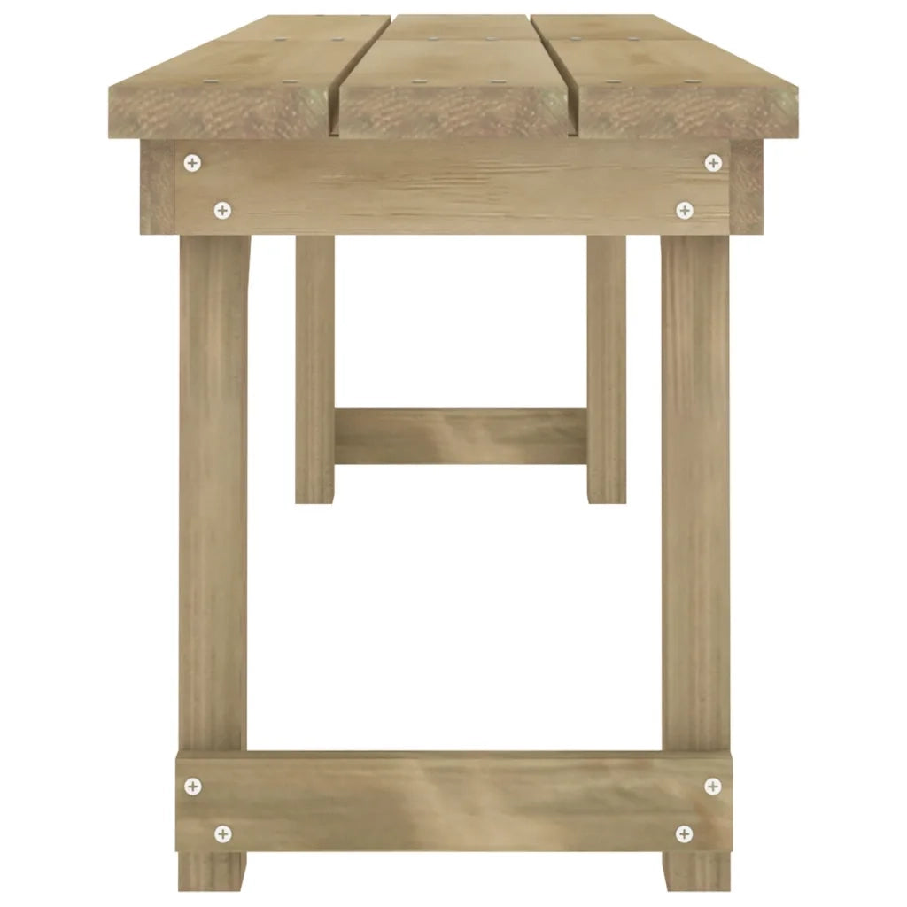 Set da Pranzo per Giardino 3 pz in Legno di Pino Impregnato 3096621