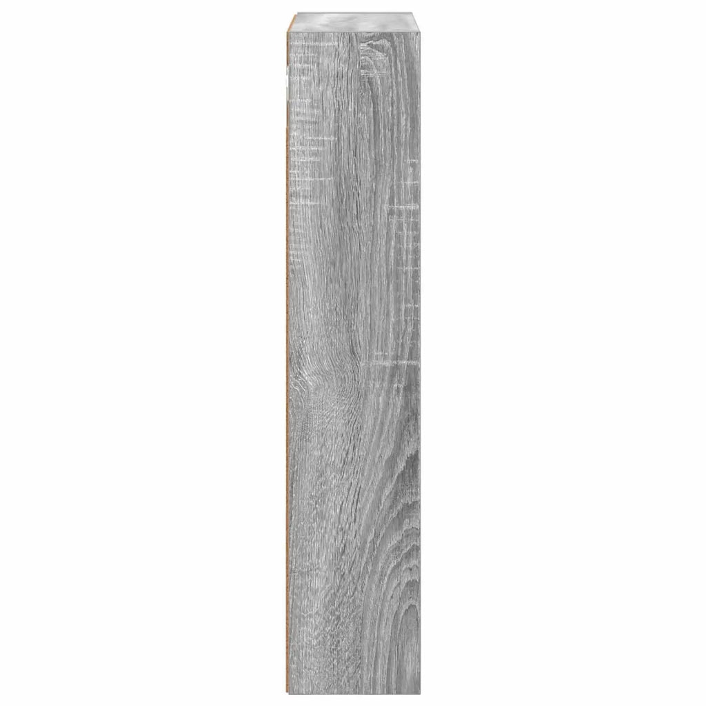 Armadio da bagno a muro Sonoma grigia 40 x 14 x 70 cm 889364