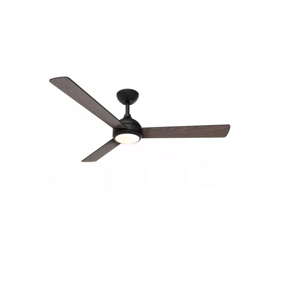 VENTILATORE SOFFITTO LED 24W NERO LEGNO SCURO PHILIPS