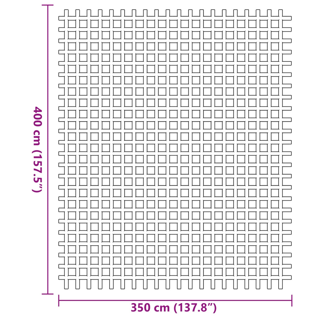 Tappeto per Tende Blu 3.5x4 m