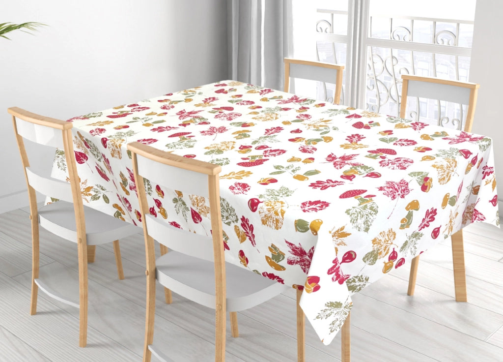 Tovaglia Per Salotto Cucina Tavolo 100% Cotone Made In Italy Bosco RP - 140x240 - Bosco