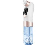 Rimuova-aderale, pulizia pori, rimuova-aderale, 3 modalità e 6 punti aspirazione per la cura del viso, trattamento acne, rimuova-aderale, apparato Hydra Facial, per donne e uomini (argento oro)