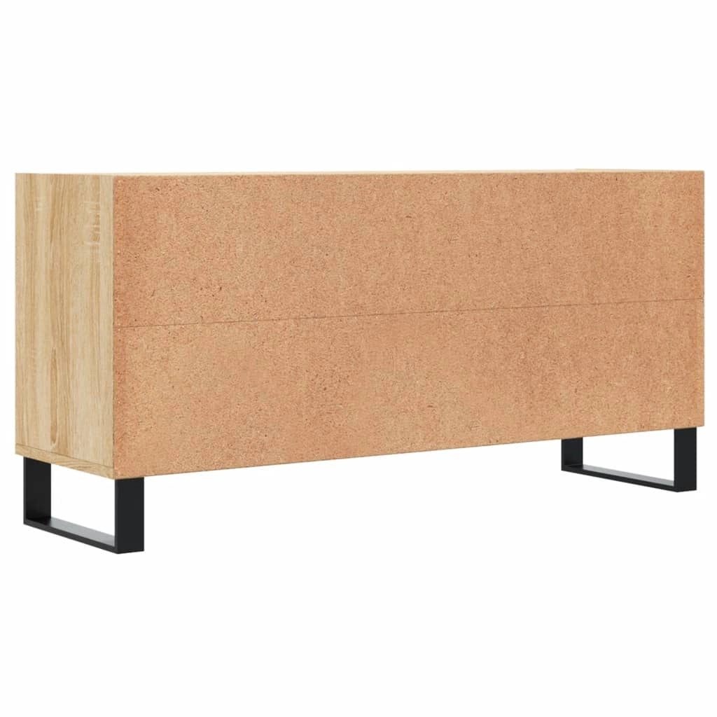 Mobile TV multimediale mensola TV credenza mobile TV sala da pranzo soggiorno camera da letto rovere Sonoma 103,5 x 30 x 50 cm legno ingegnerizzato marrone 02_0027455