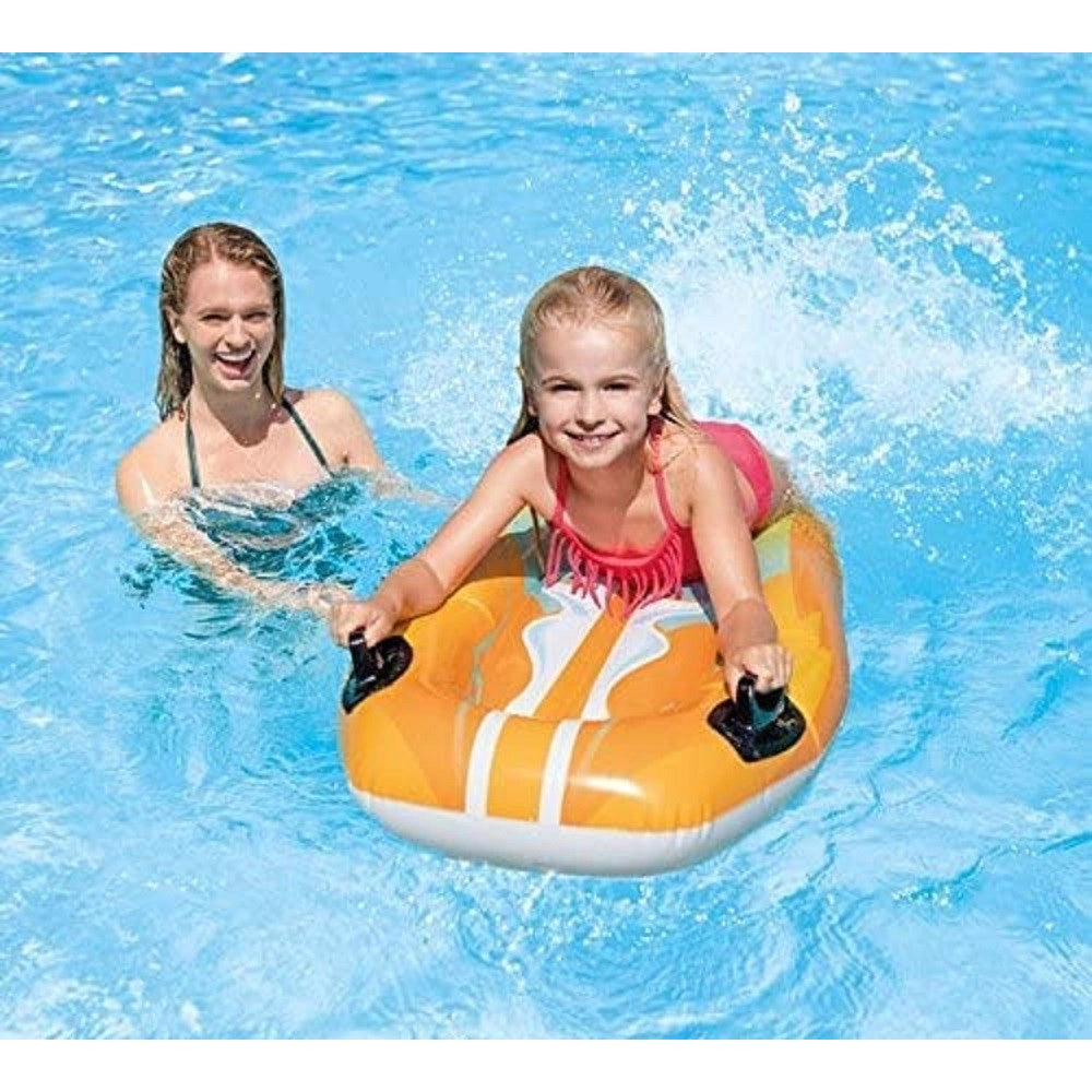 Trade Shop - Tavola Nuoto Surf Gonfiabile Con Maniglie 112x62cm Mare Fantasie Assortite 58165 -