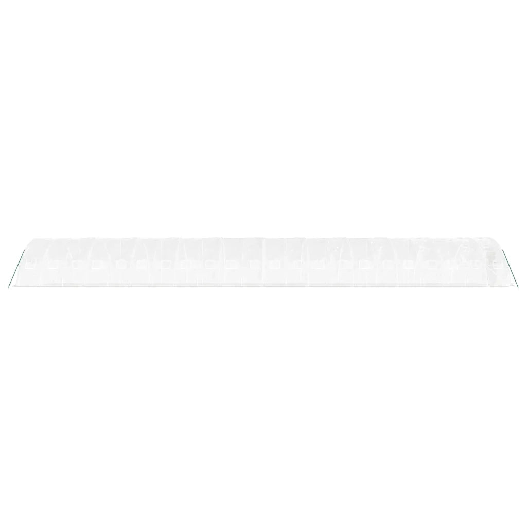 Serra con Telaio in Acciaio Bianco 110 mÂ² 22x5x2,3 m