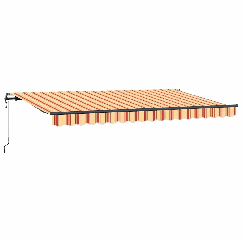 vidaXL Tenda Retrattile Multicolore 400 x 200 cm