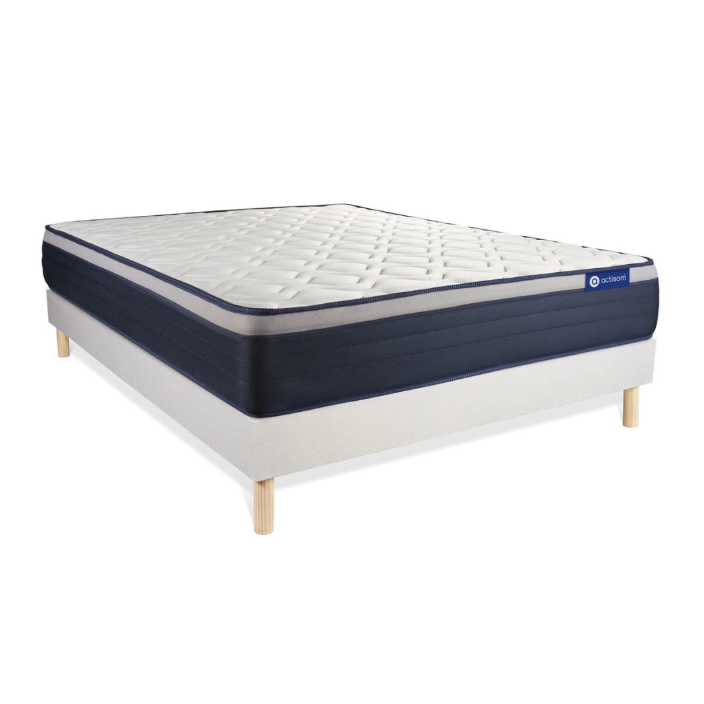 Kit rete e materasso matrimoniale Actiflex max 180x190cm - Spessore : 26cm - Molle insacchettate e memory foam - rigido