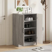 Mobile per scarpe UTRECHT 59,5 x 39,5 x 87 cm Sonoma grigio 897751