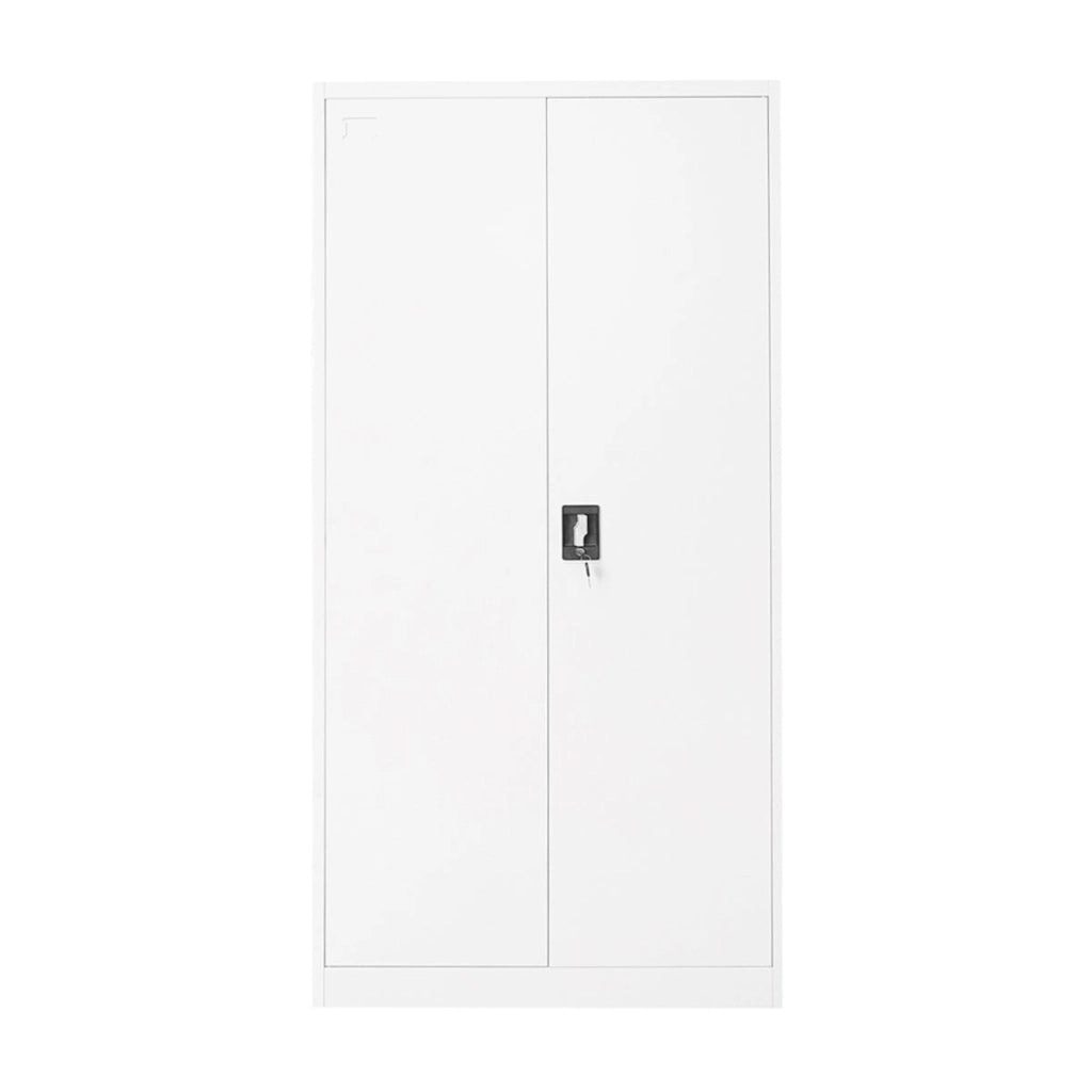 Armadio metallico 1800x900x400mm con 2 ante sicure, 4 ripiani, grigio Breckner Germany