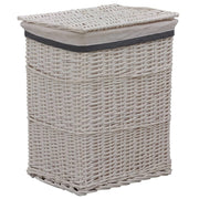 Cesto portabiancheria 43 x 34 x 57,5 ​​cm salice bianco 02_0006175