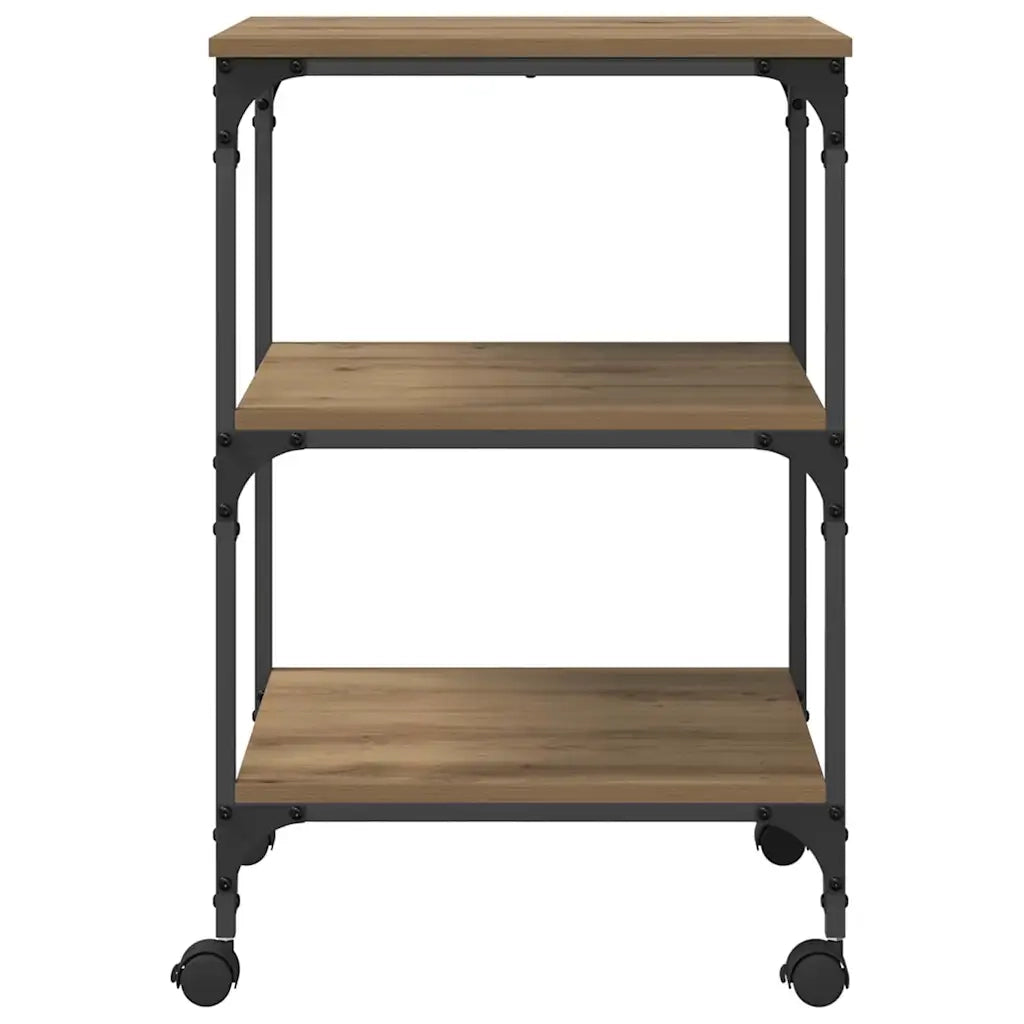 Supporto per Stampante Rovere artigianale 50 x 41 x 75 cm 882999